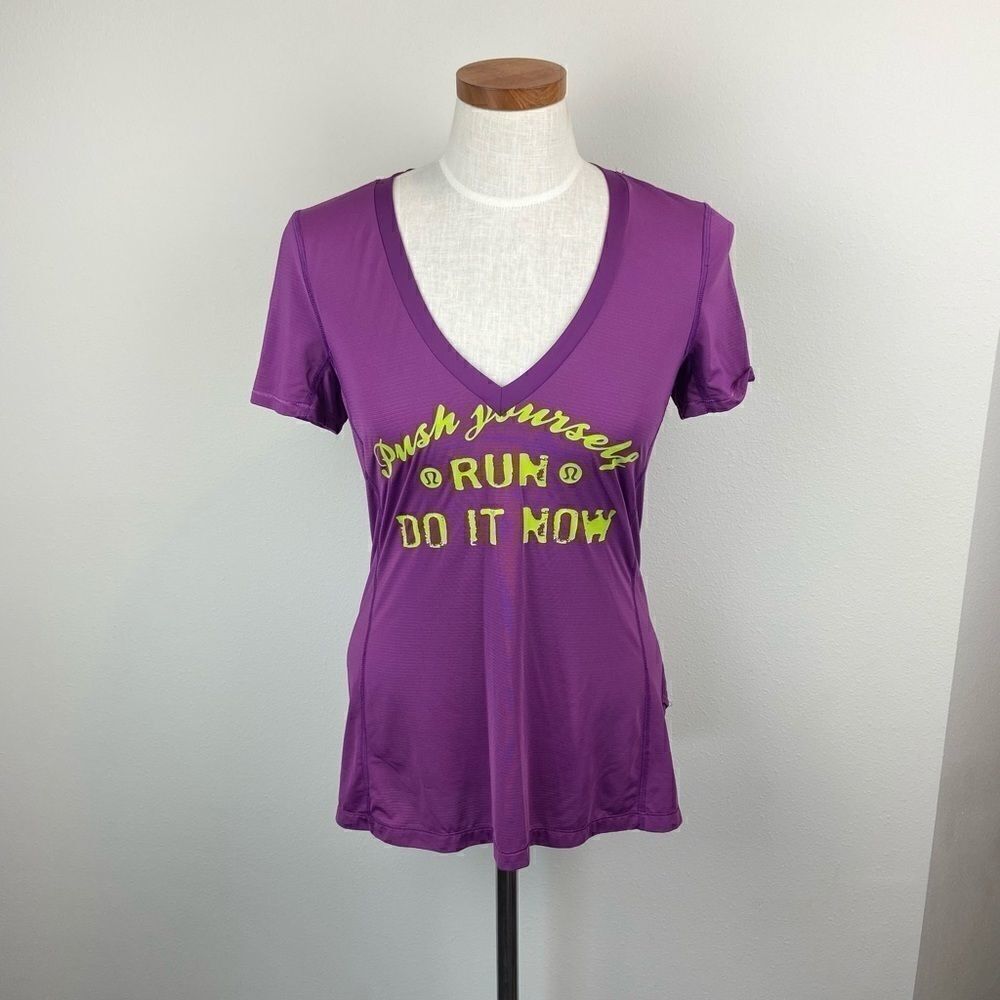 Lululemon Push Yourself Run Tee